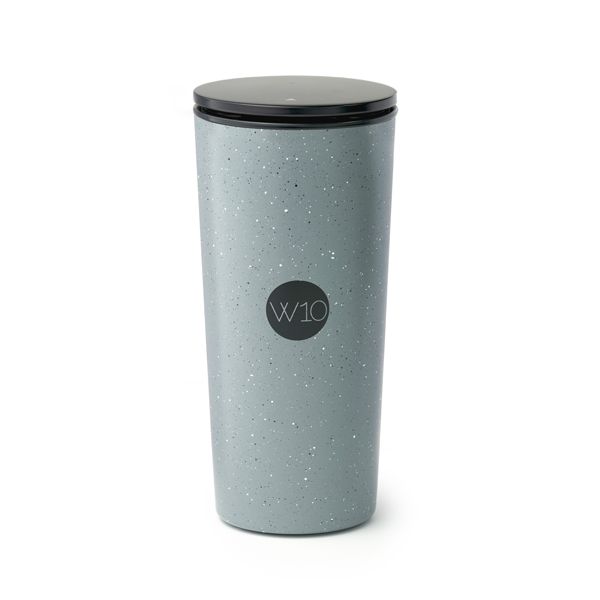 Travel cup - grey speckled finish